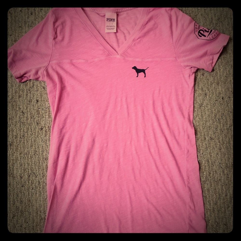Pink large t shirt